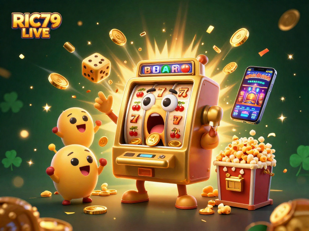 Experience RIC79 LIVE with exciting jackpots, cheering slot machines, and vibrant casino action.
