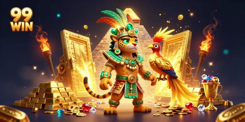 Experience 99 WIN's vibrant online casino atmosphere with engaging gamified elements and rich visuals.