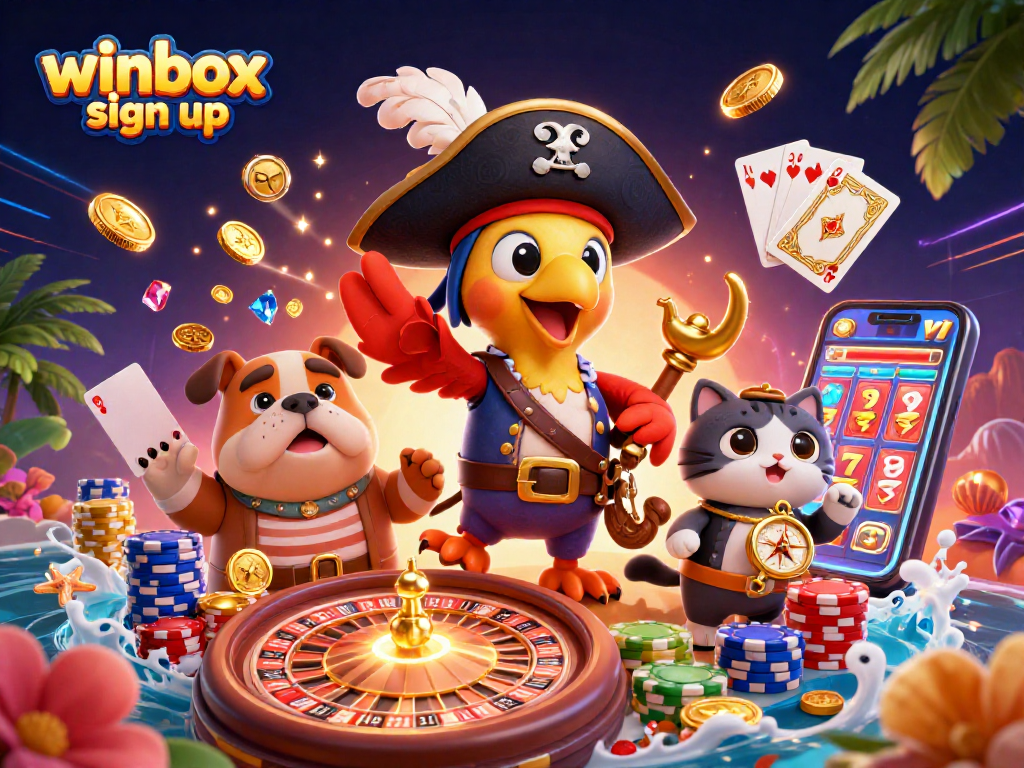 Experience adventure with winbox sign up; enjoy vibrant slots, thrilling games, and lively casino action.