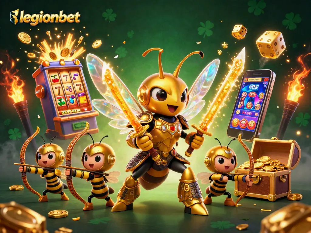 Play exciting casino games at legionbet with vibrant symbols and dynamic animations.
