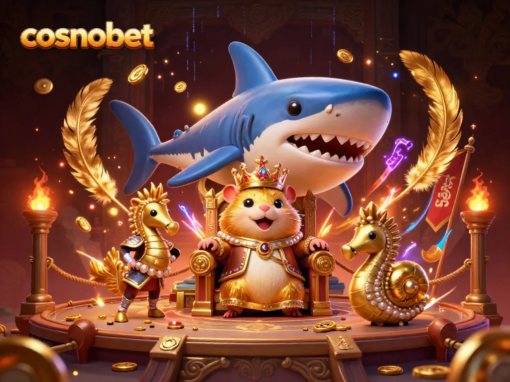 Spin big at Cosmobet Casino with thrilling games, vibrant colors, and action-packed graphics.