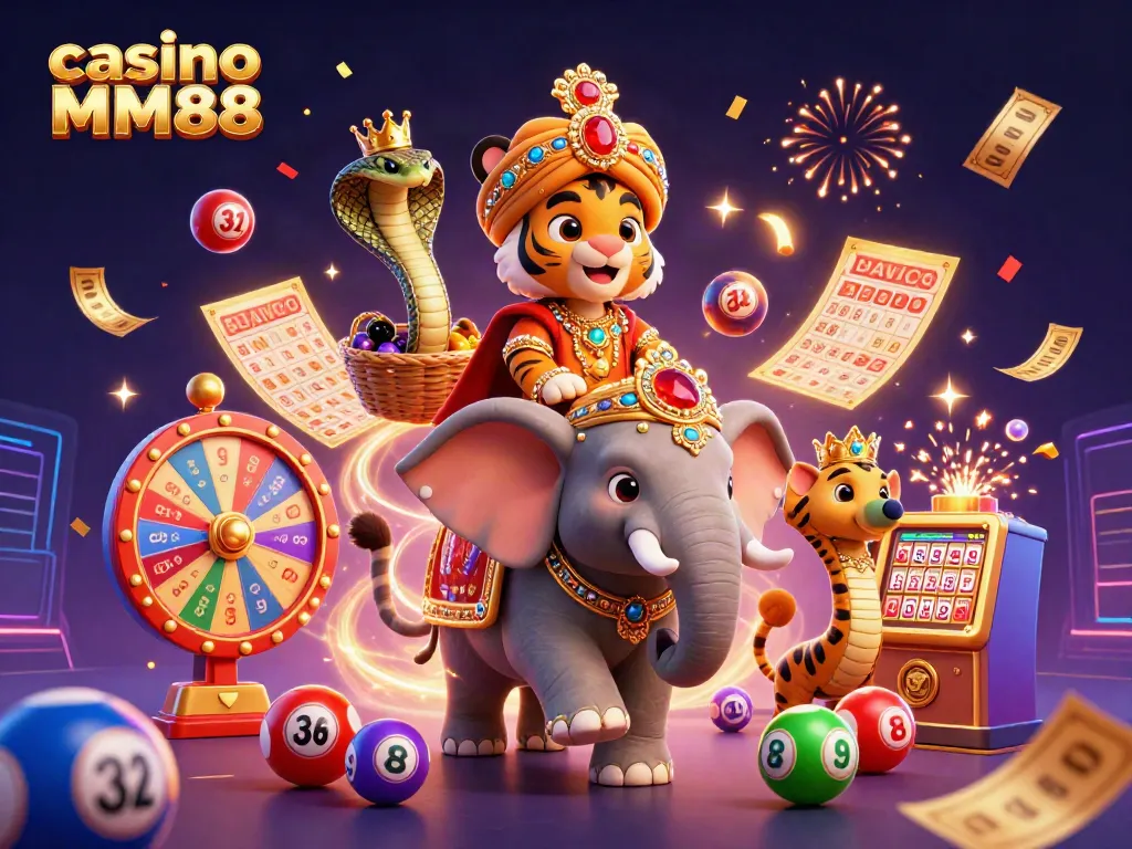 Engage with thrilling casino MM88 action featuring vibrant characters and dynamic game elements.