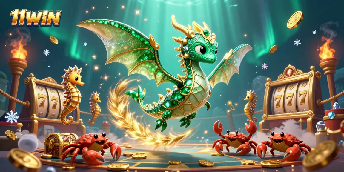 Engage with 11WIN's dazzling casino games featuring vibrant characters and dynamic elements.