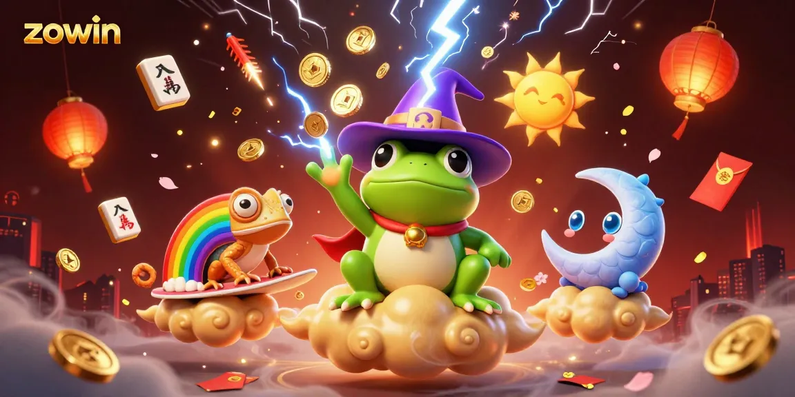 Zowin enhances your gaming experience with vibrant characters and captivating casino elements.
