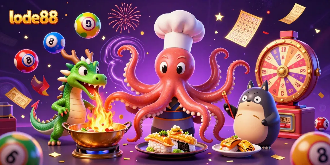 Experience the excitement of lode88 with dynamic lottery balls and colorful casino action.