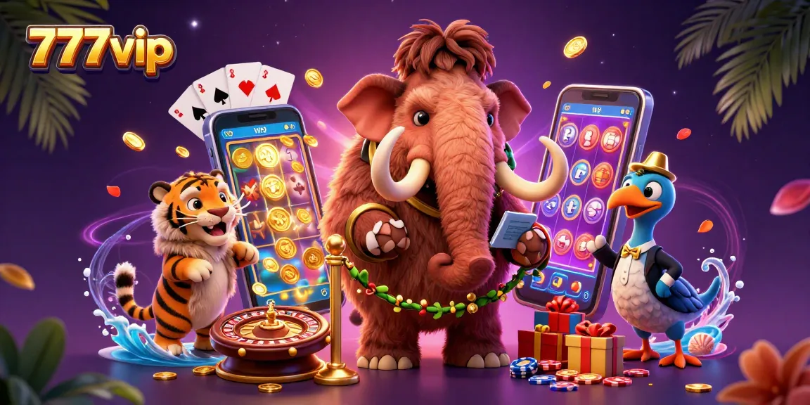 Experience the excitement of gaming at 777vip with a vibrant casino scene featuring a bouncer, VIP guest, and doorman.