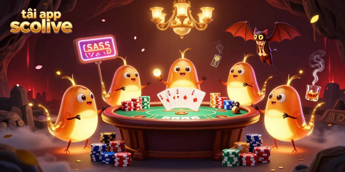 Experience the excitement of tải app socolive, featuring dynamic glowworms illuminating a vibrant cave casino.