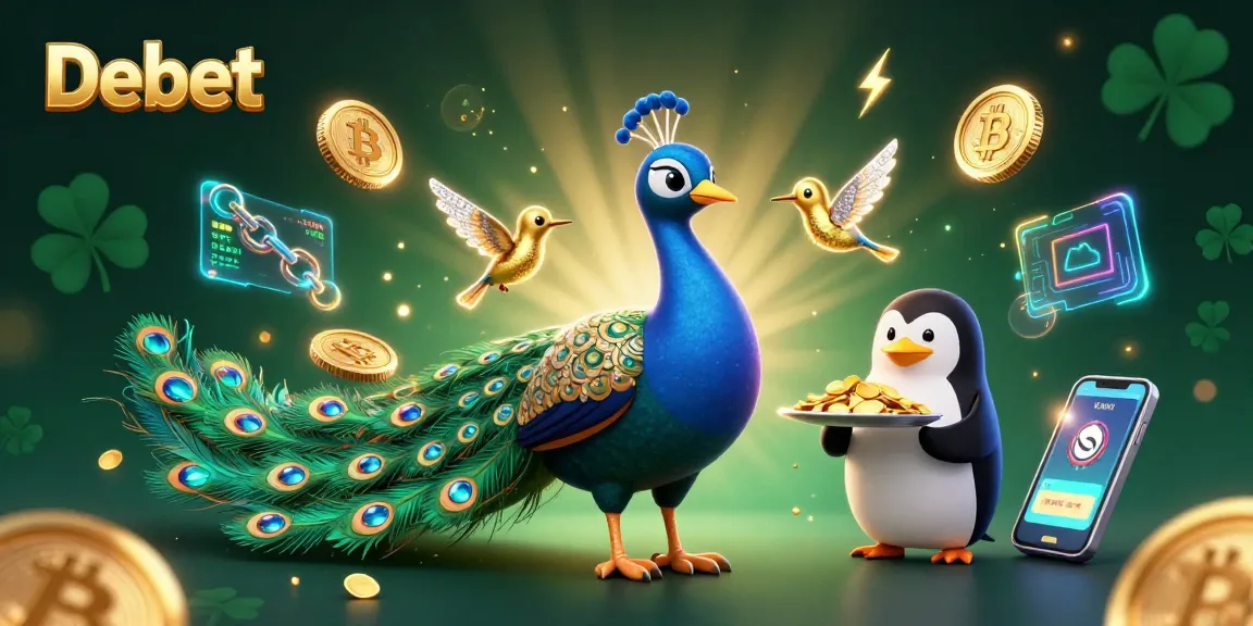 Experience the thrill of winning with Debet casino's vibrant 3D gaming scene full of energy and excitement.