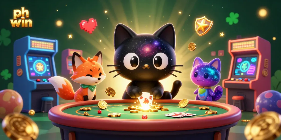 Experience the thrilling world of ph win with engaging characters and vibrant gaming elements in a cosmic casino setting.