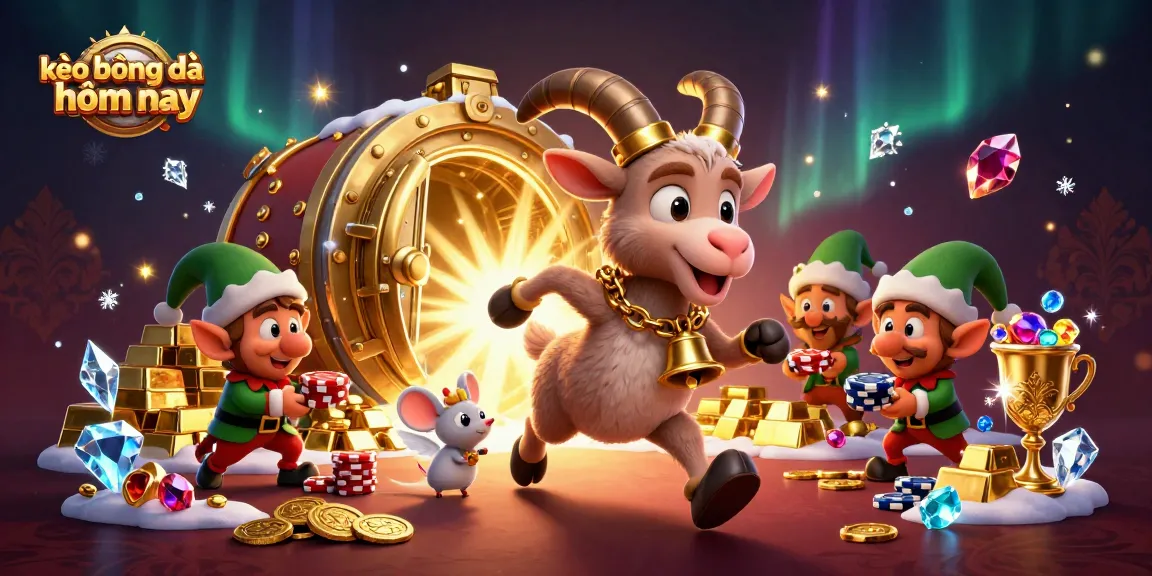 Experience the thrills of kèo bóng đá hôm nay with vibrant characters in a stunning casino scene.